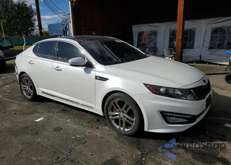 2013 Kia Optima Sx from USA, damaged, VIN 5XXGR4A65DG168980